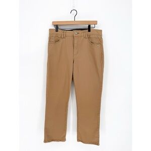 NWT Democracy "Ab" Technology High Rise Slim Straight Khaki Pants Size 12